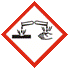 WHMIS 2015 pictogram : Corrosion
